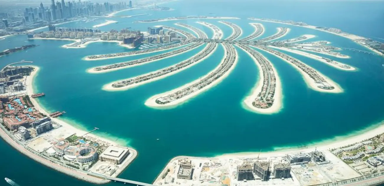 Las Islas Palmeras en Dubai